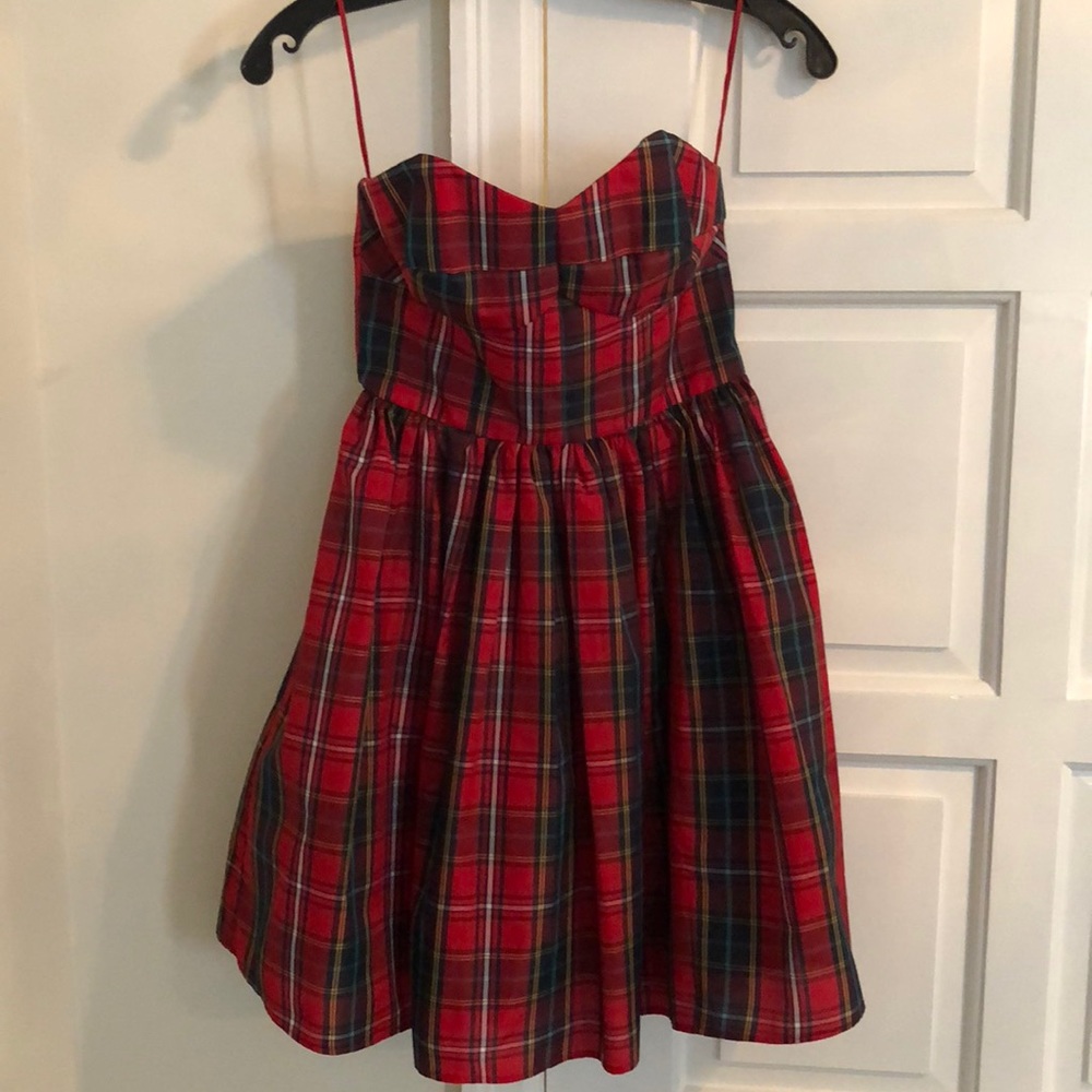 Jack Wills tartan plaid dress